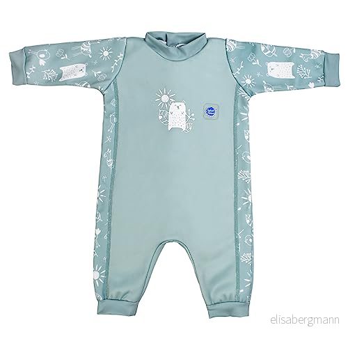 Splash About Warm In One Baby Wetsuit, Solig björn, 6 12 månader 5060894699532