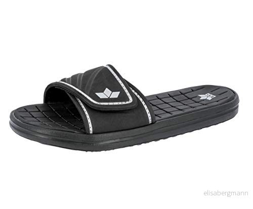 Lico BARRACUDA V Unisex Vuxen Badskor, Svart/silver, 42 EU 4019335231009