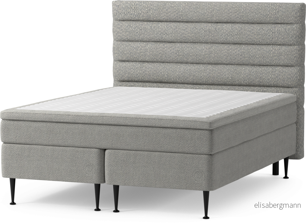 Asperö Comfort Kontinentalsäng, dubbelsäng med bäddmadrass Comfort och sängben UqLKu