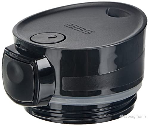 SIGG Miracle Mug Top svart ersättningslås, reservdel för Coffee to go mugg (0,47 l), reservlock termoskopp, 1 styck (1 pack) 7610465881903