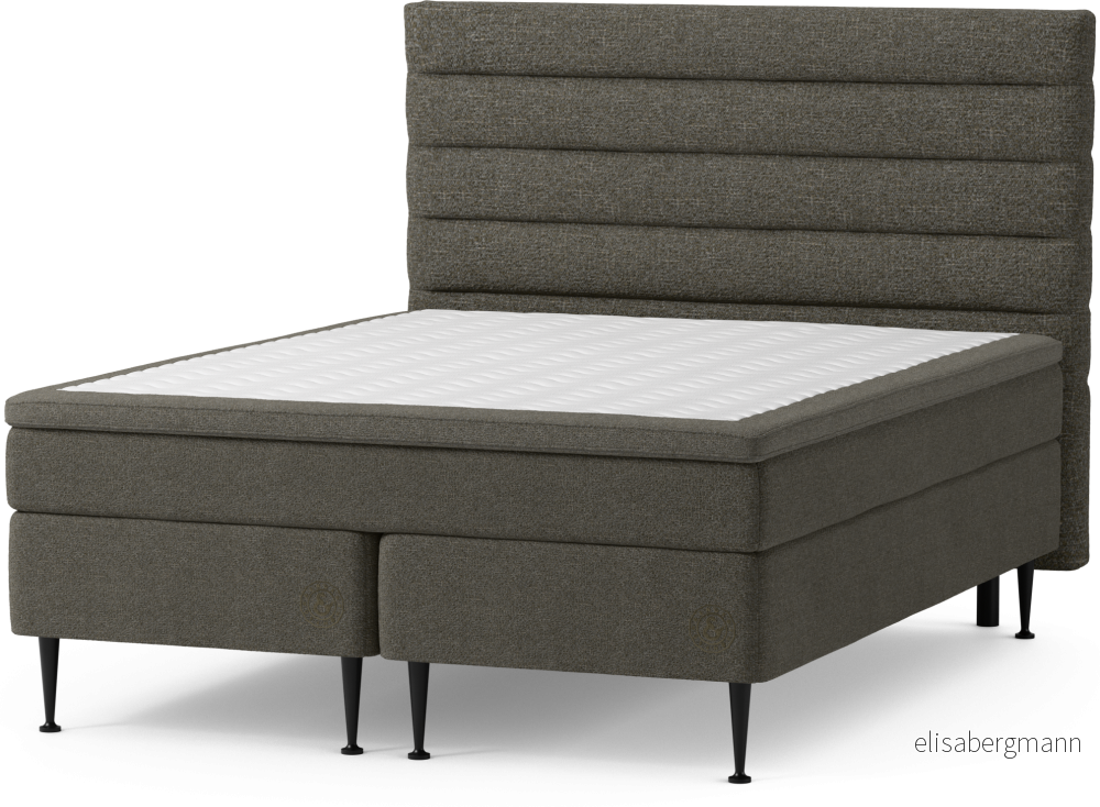 Asperö Comfort Kontinentalsäng, dubbelsäng med bäddmadrass Comfort och sängben PQxew