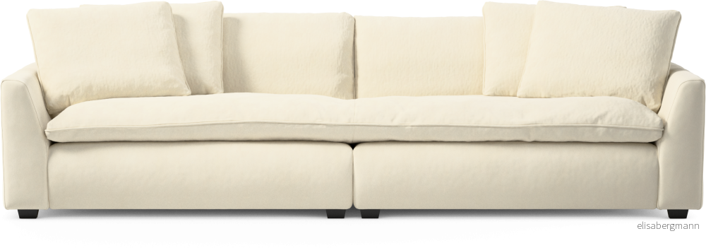Bellora 4-sits soffa, hel dyna pnNu1
