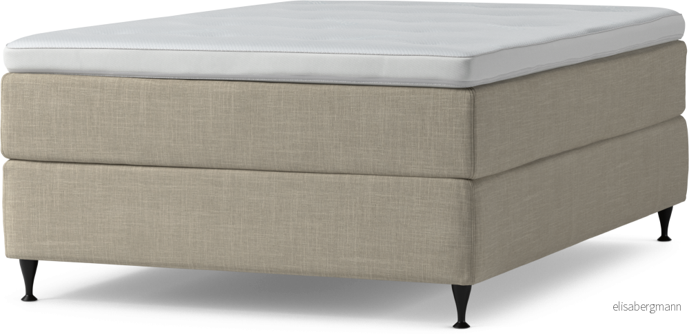 Delux Dream Kontinentalsäng, enkelsäng 140 cm med bäddmadrass och sängben cDXX7