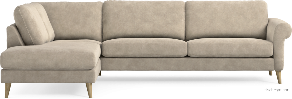 Bridge 3-sits soffa med divan vänster CEvDk