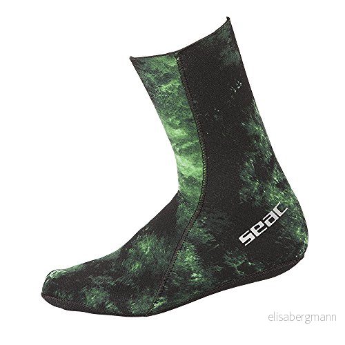 Seac Anatomic Camo Brown Neopren Handske 3,5 mm Camouflage foder Anatomisk skärning Perfekt för dykning och apné 8002908398526