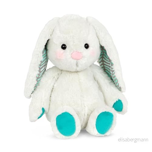 B. toys av Battat BX1784C30Z B Happy Hues Peppy Mint mjuk och gosig plyschkanin krambar gosedjur kaninleksak tvättbar spädbarn, barn 62243427938