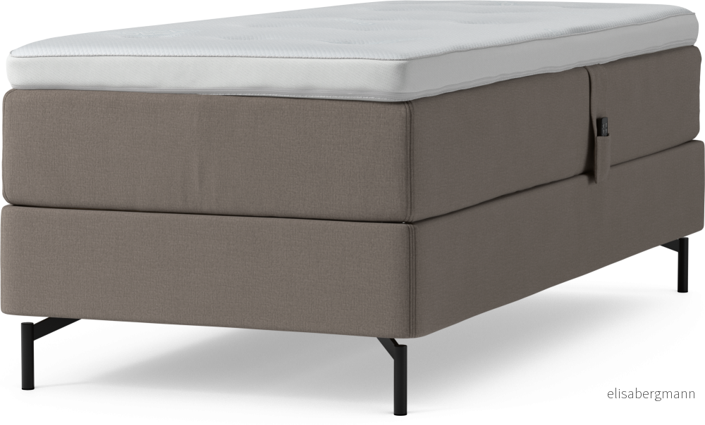 Delux Dream Ställbar säng, enkelsäng med bäddmadrass och sängben fk57c