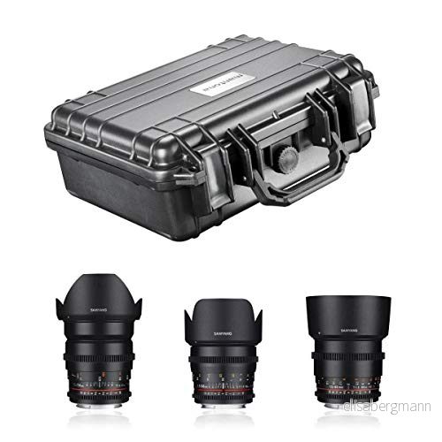 Samyang Videoobjektiv DSLR Basic Set Canon EF svart 4056929219845