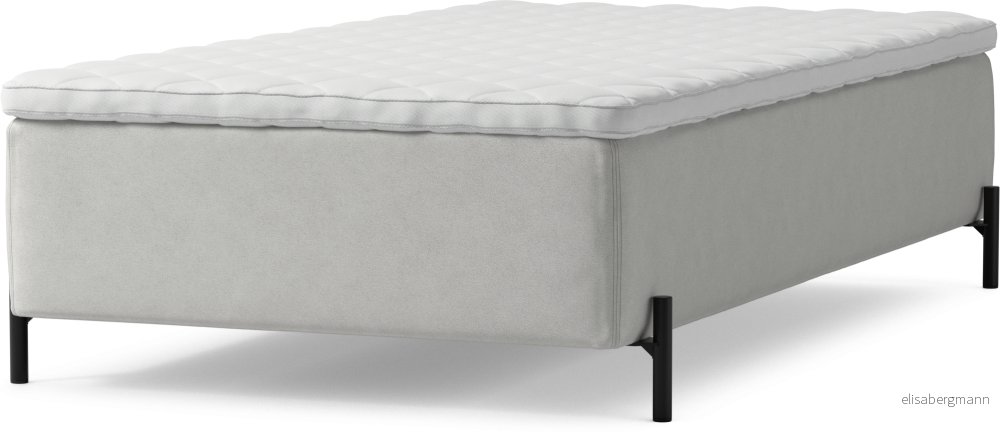 Delux Dream Ramsäng, enkelsäng med bäddmadrass och sängben t4u09