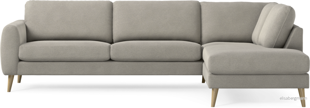 Bridge 3-sits soffa med divan höger Z6Ge3