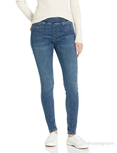 Amazon Essentials kvinnors stretch pull on jegging (finns i plusstorlek), medium tvätt, 14 kort 194223328222