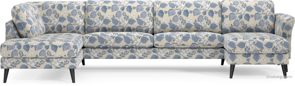 Bridge 3-sits soffa med divan vänster och schäslong höger vLzlQ