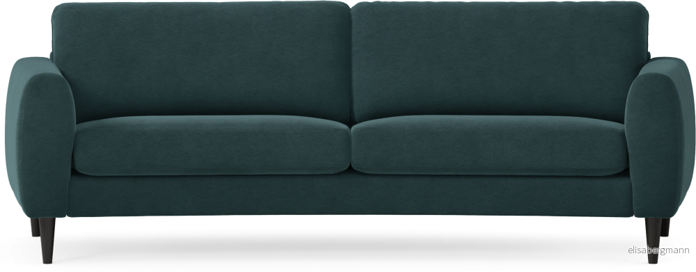 Bridge 3-sits soffa svängd aX68L