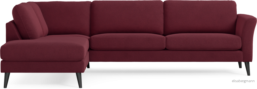 Bridge 3-sits soffa med divan vänster 3bDNN