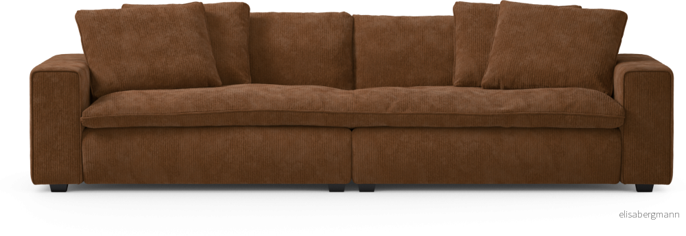 Bellora 4-sits soffa, hel dyna V1iKd