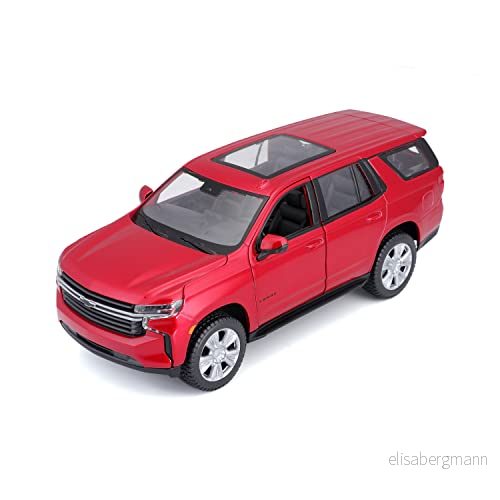 Maisto M31533 Chevy Tahoe 1/24 Red Miniatyrfordon i plast för barn från 3 år. Perfekt att stimulera fantasin och kreativiteten hos de små. 90159315339