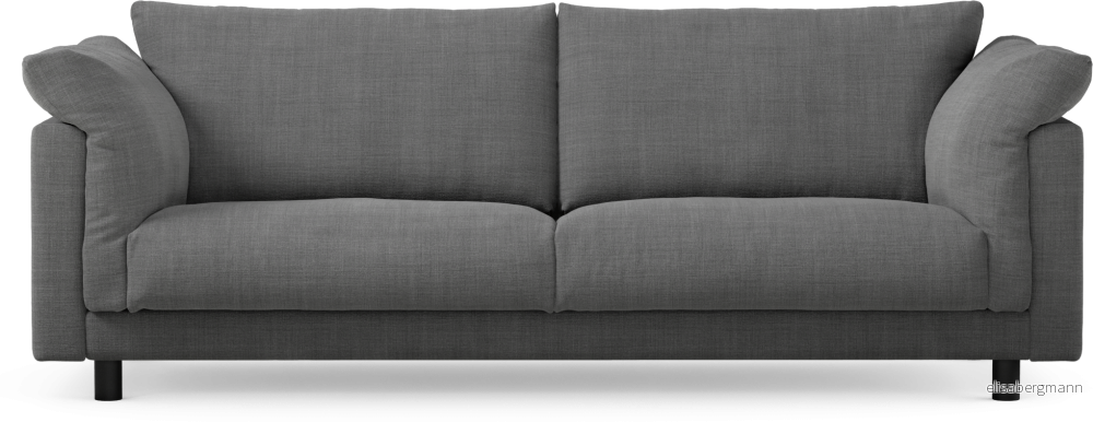 Cherrie 3-sits soffa, fast klädsel KnY02