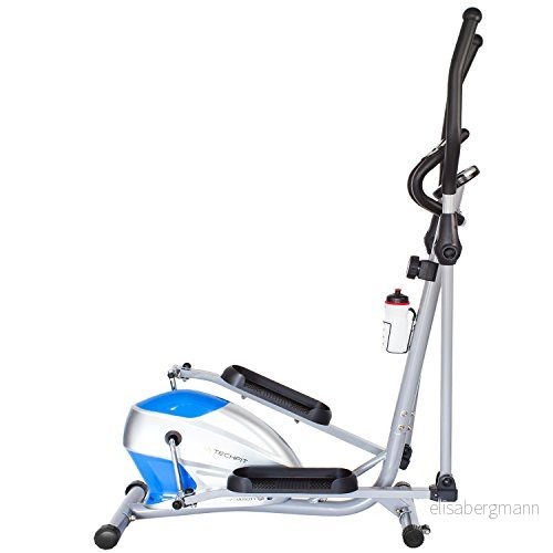 TechFit OptimusCity Cross Trainer, elliptisk cykel för hem, viktminskningsmaskin konditions och fitnessövningar, magnetisk motståndsanordning som passar inomhusutrymmen 660989636289