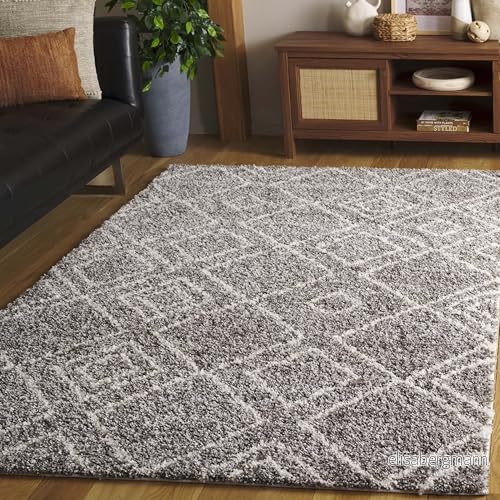 Safavieh Arizona Shag Matta - Kort Lugg - 155 x 229 cm 889048607071
