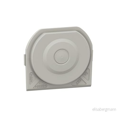 LEGRAND, Plexo ny reservtätning för våtrum, 1 ingång, max. Diameter 25 mm, plast, halogenfri, 10 stycken, färg: grå, 069596L 3414971879737