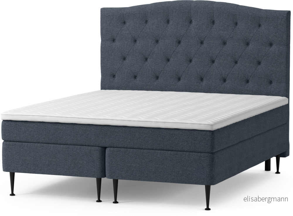 Asperö Comfort Kontinentalsäng, dubbelsäng med bäddmadrass Comfort och sängben j4QqS