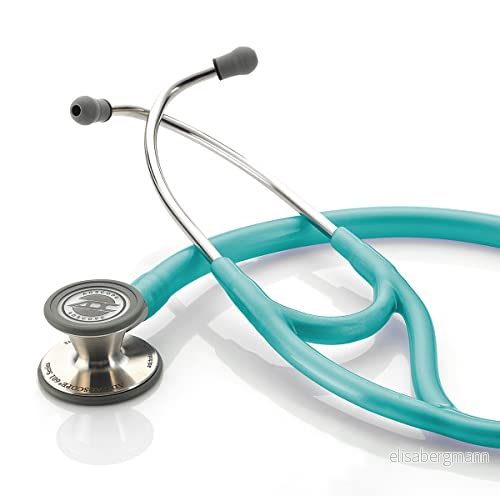 American Diagnostic Annons omfattning 601 konvertibel kardiologi stetoskop med avstämbar AFD teknik, peediatrisk membran, Metallic Caribbean, 1 634782072919