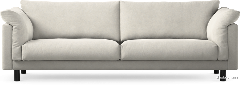Cherrie 4-sits soffa, fast klädsel RKtQG
