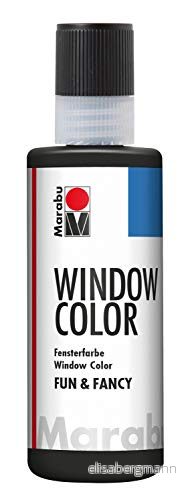 Marabu Window Color, Svart, Glasfärg, Vätska, 80 ml, 1 styck 4007751069047