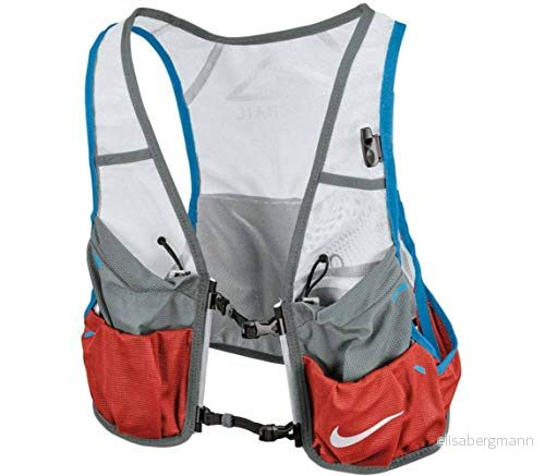 Nike Unisex vuxen spårväst väst, grå/röd, S 887791382108