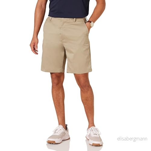 Amazon Essentials Herr Classic Fit Stretch Golf Short (Finns i stora och långa), kakibrun, 30 195111834627