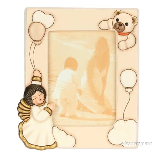 Keramisk ängel Teddy fotoram 8018594610606