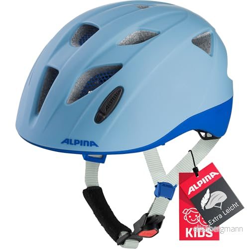 ALPINA Unisex ungdom XIMO L.E. Cykelhjälm, rökblå matt, 4954 4003692322128