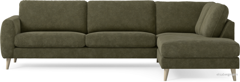 Bridge 3-sits soffa med divan höger oJ4pQ