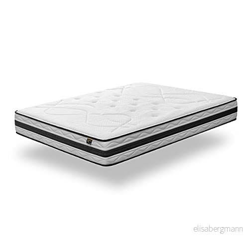 Kuo Dream Memory Cell Madrass ViscoGel Titanium med ländryggsförstärkning, 150 x 200 cm, Färg Vit 8434673065059