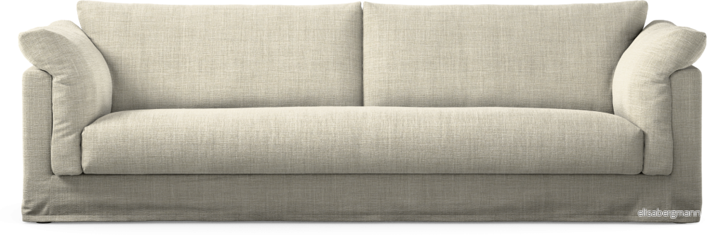 Cherrie 4-sits soffa, hel dyna och kappa fKiWH