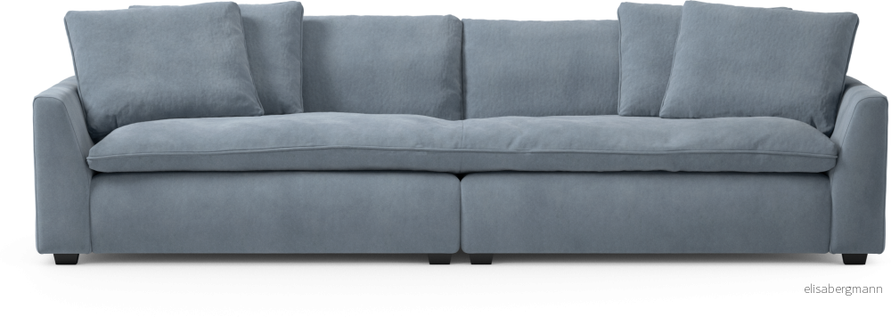 Bellora 4-sits soffa, hel dyna jn6mR