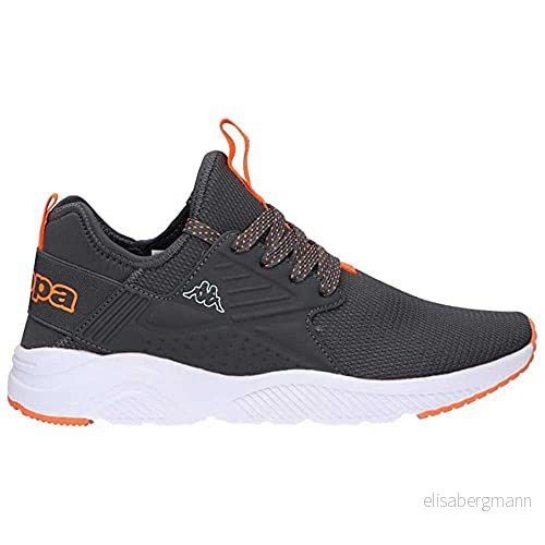 Kappa San Puerto, sneakers för män, Grå/orange, 42 EU 8058182645849
