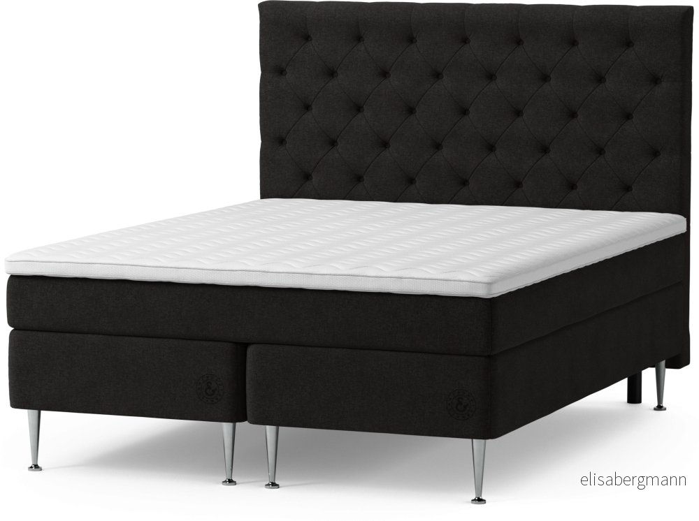 Asperö Comfort Kontinentalsäng, dubbelsäng med bäddmadrass Comfort och sängben HzmtY