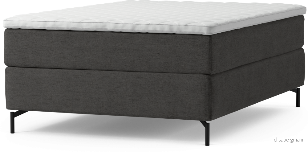 Delux Dream Kontinentalsäng, enkelsäng 140 cm med bäddmadrass och sängben rxpu7