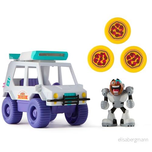 Teen Titans Go T Car Pizza raket 9 cm 681147024069