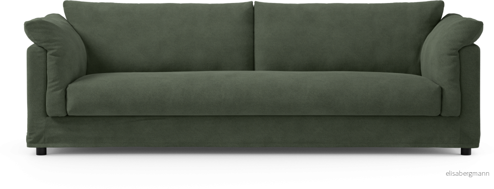 Cherrie 4-sits soffa, hel dyna och kappa r6E3i