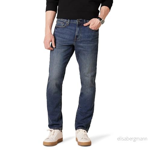 Amazon Essentials herr Comfort Stretch Slim Fit Jean (tidigare Goodthreads), Medium Blå, 42 B x 29 L 191770432310