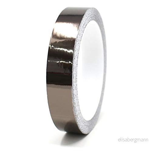 10 meter glänsande dekorränder, bil, motorcykel, båt, modellkonstruktioner, silver krom. Fin folie, dekorativa ränder, sidoremsor självhäftande remsor. 4061288033056