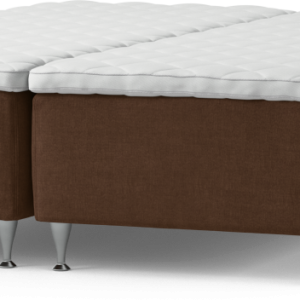 Delux Dream Ramsäng, dubbelsäng med bäddmadrass och sängben 6FMQs