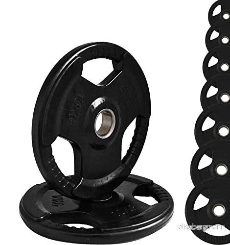 G5 HT SPORT Gummiskivor Gjutjärn Olympian Hål Ø50 mm för Gym E Home 1,25 A 25 kg hantlar och skivstänger (2 x 15 kg) 9506112899576