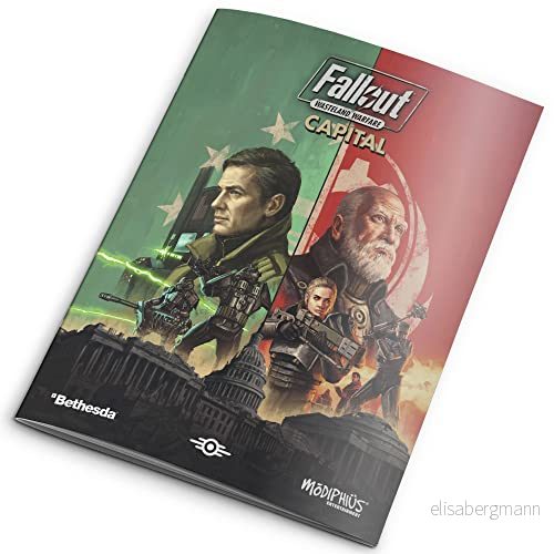Modiphius Entertainment Fallout Wasteland Warfare Capital Rules Expansion Accessories English 9781802810400