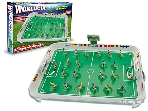 Teorema Giocattoli 60931 World Cup brädspel, flerfärgad, 6 x 53,5 36,5 centimeter 8017967609315