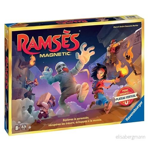 Ravensburger Magnetic Ramses Familj och barnspel Memorization and Racing 2 till 5 spelare från 8 år 27331 Blandad Fransk version 4005556273317