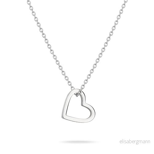 LIEBESKIND Dam LJ 1389 N 45 Halsband, Silver, cm 4035608765934