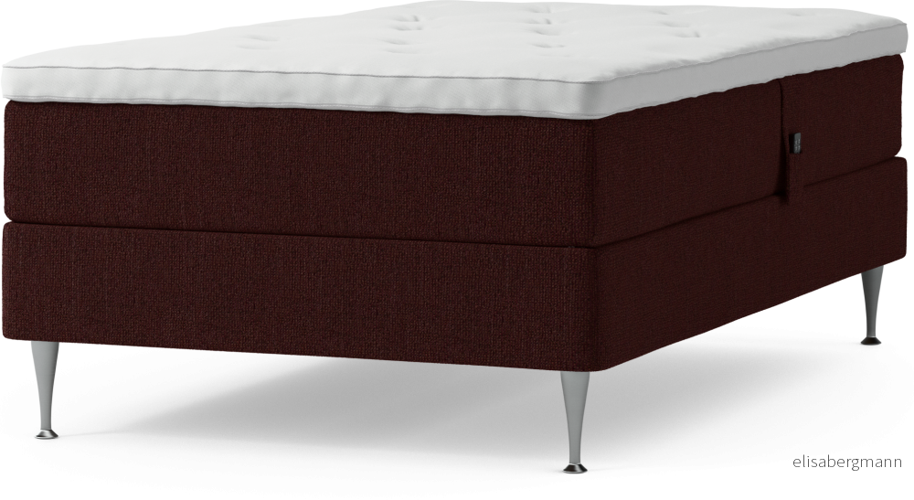 Delux Dream Ställbar säng, enkelsäng med bäddmadrass och sängben vD9W4